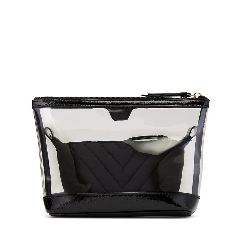 VICTORIAS SECRET 2 PIECE MAKEUP BAG - Picture 2 of 6